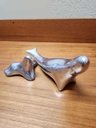 Pair of Hoselton Aluminum Seal Scultpures Adult and Baby