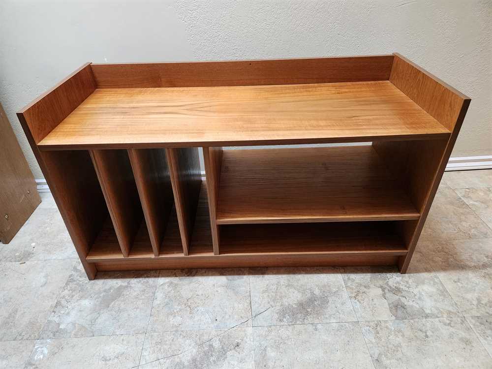Danish Teak Record Player / Media Stand