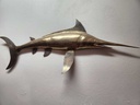 Large Brass Swordfish Wall Hanging