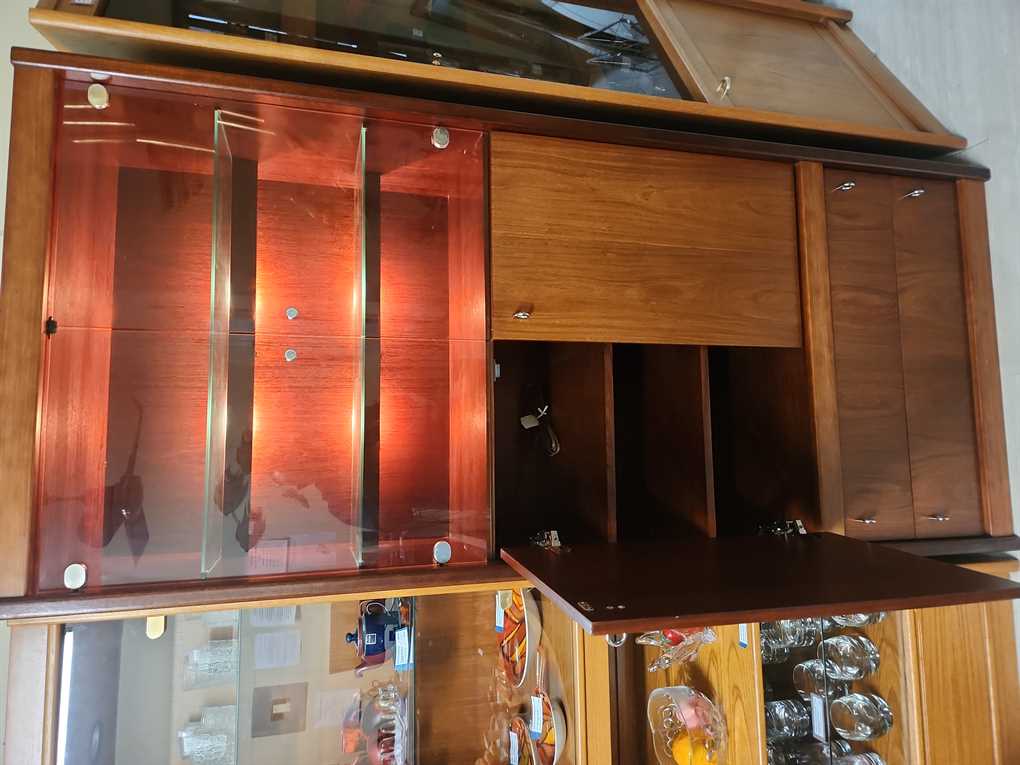 Made In Belgium Rosewood Wall Unit