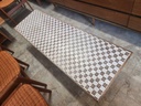 Teak and Tile Coffee Table