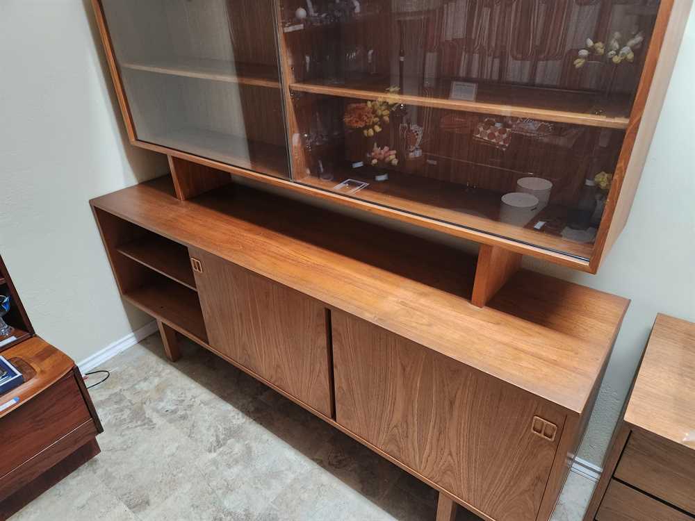 Teak Sideboard and Hutch