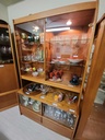 Danish Teak Display Cabinet / Wall Unit