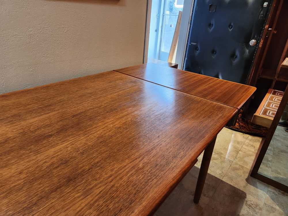 Teak Draw Leaf Table