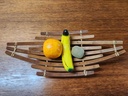 Teak Fruit Bowl