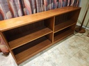 Horizontal Teak Bookcase