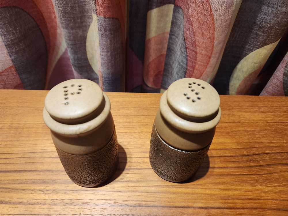 Denby Cotswold Salt & Pepper Shakers