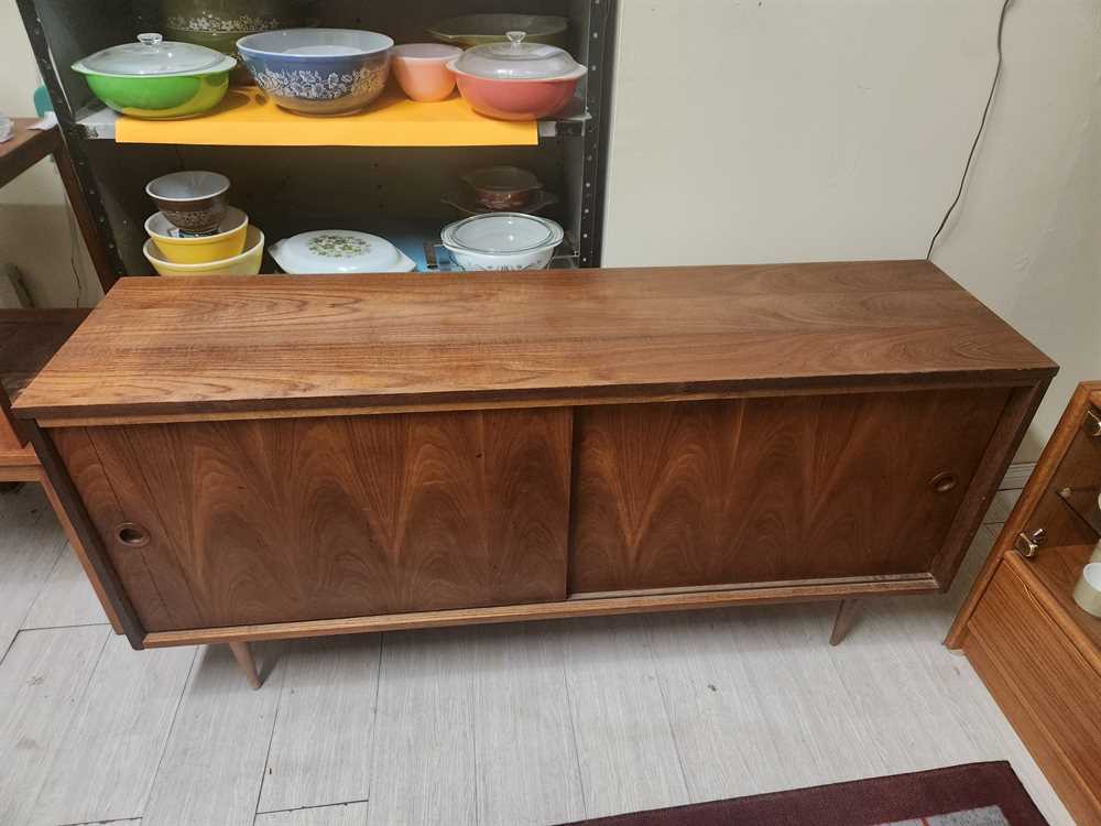 1960's Teak Danish Credenza