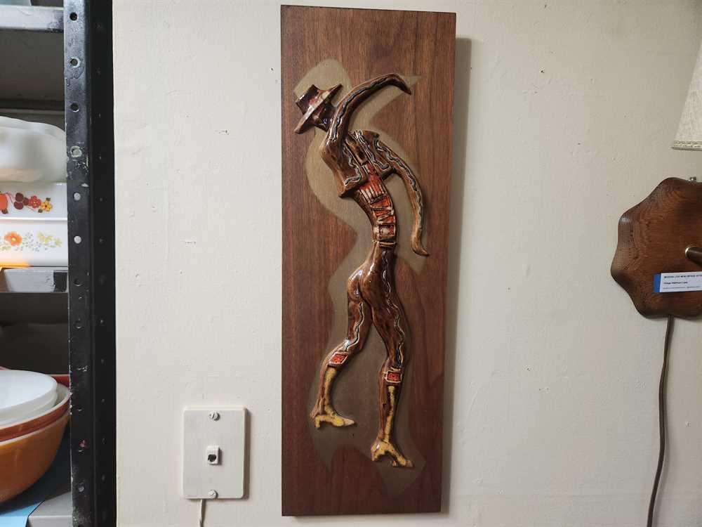 MCM Plaquette Ceramic Dancer by Leszek Dutka (Poland)