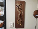 MCM Plaquette Ceramic Dancer by Maurice Chalvignac (Canada)