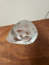 Viking Glass Panda Bear Paperweight