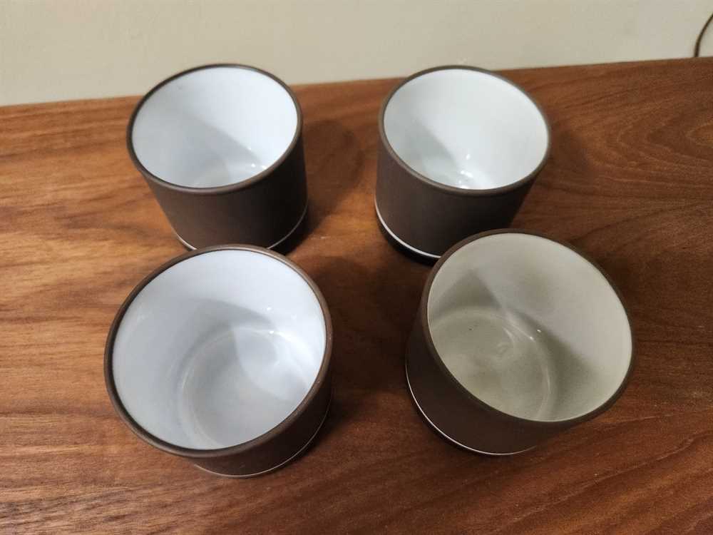 Hornsea Contrast Drinking Cup Set of 4