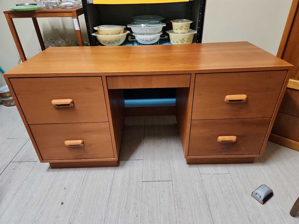 Teak MCM Desk