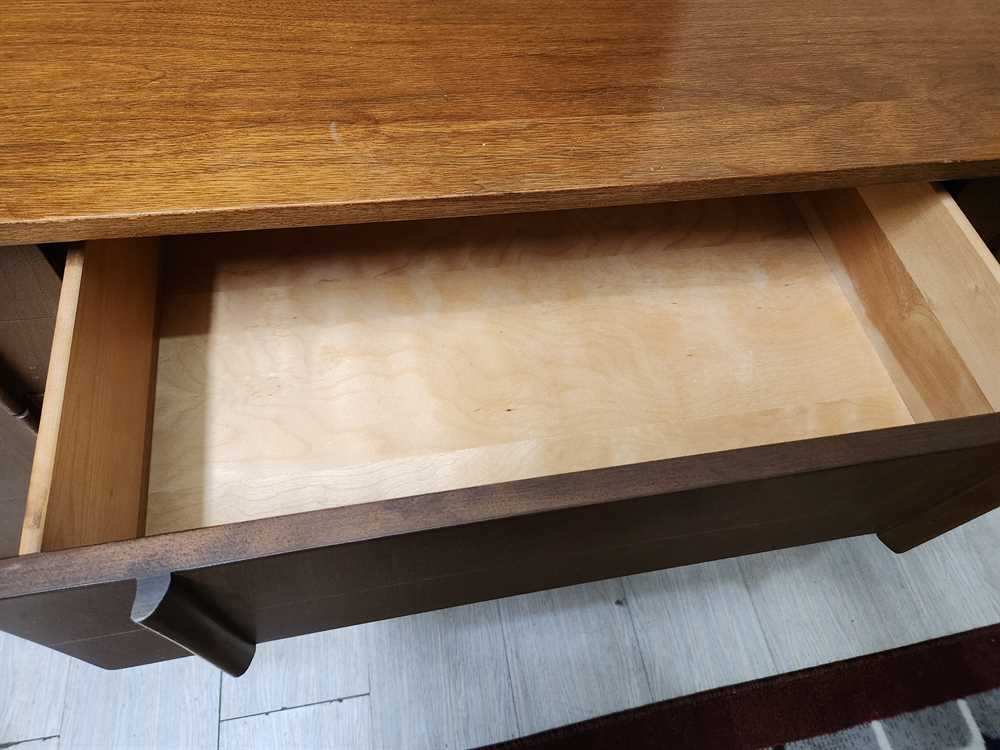 Vic Art Danish Walnut 9 Drawer Dresser