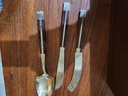 Vintage 1960s Jean Claude  Bronze and Rosewood 65 Piece Cutlery Set.  Made for American Express