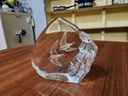 Mats Jonasson Large "Swallows"  Paperweight Signed and Numbered