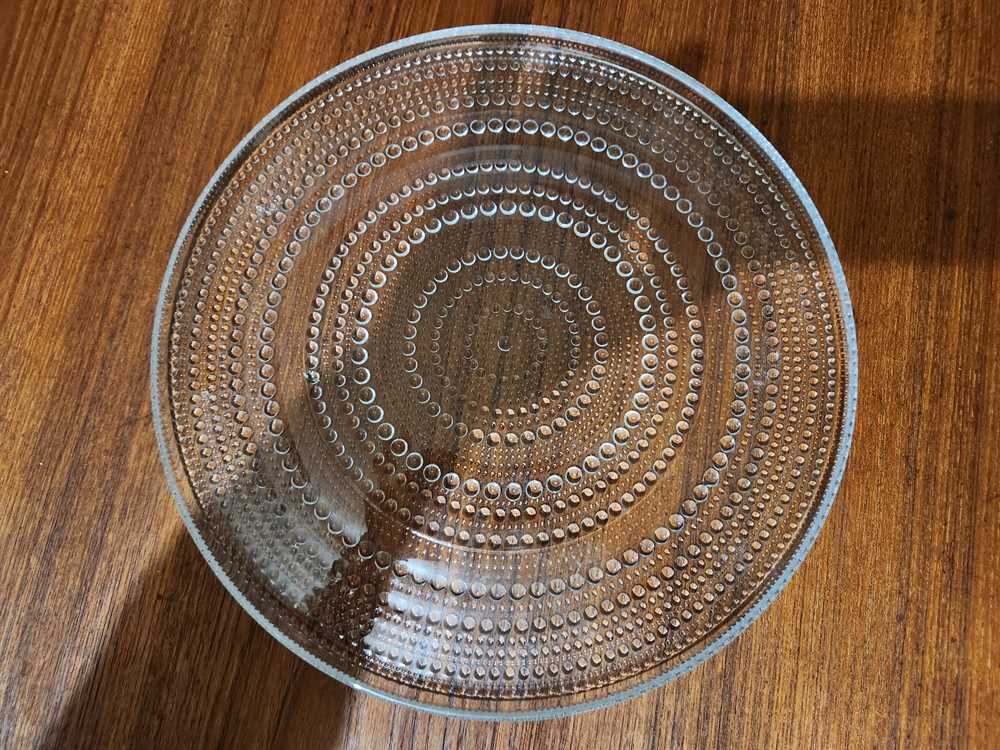 Iittala Kastehelmi Serving Plate 12 3/8"