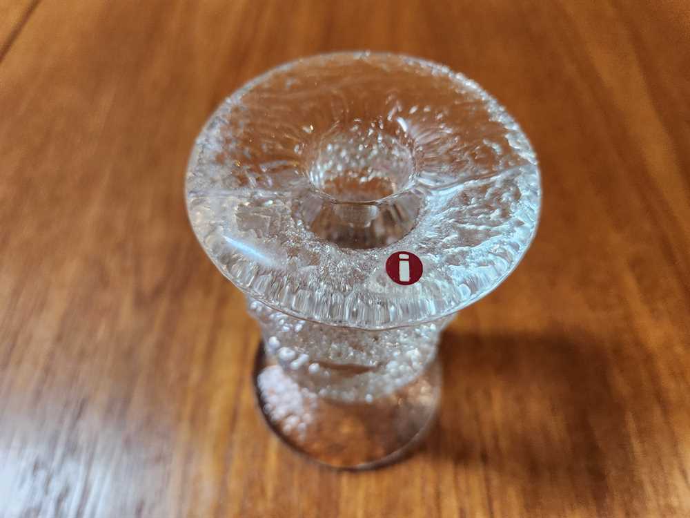 Iittala Festivo Votive 1967 by Timo Sarpaneva - 2 Knot