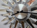 Retro Starburst Atomic Mirror Clock
