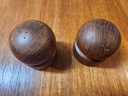 Winsome Teak Salt and Pepper Shakers