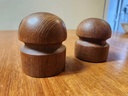 Winsome Teak Salt and Pepper Shakers