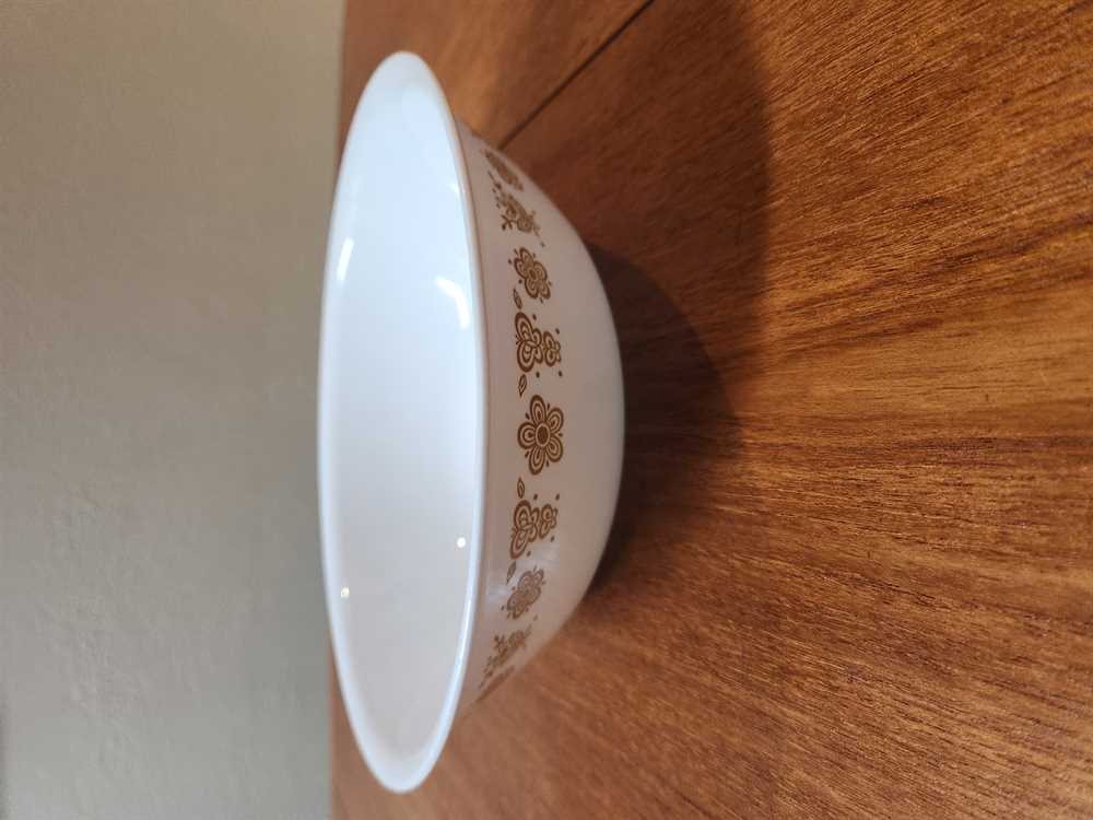 Corelle Butterfly Gold Large Serving Bowl