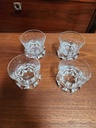 Set of 4 Kosta Boda "Buster" Old Fashioned Glasses by Goram Warff