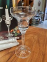 Pair 1970's WMF Germany Crystal "Diana" Candle Holders - New in Box