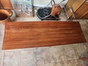Holland House USA Walnut Coffee Table with slatted Undershelf