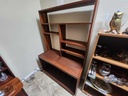 Teak Record Player Stand w/ Bookshelf - Made In Edmonton