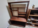 Teak Record Player Stand w/ Bookshelf - Made In Edmonton