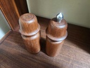 Teak Salt and Pepper Set