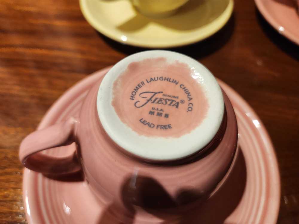 Fiestaware Teacup And Saucer