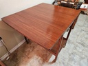 Afrormosia (African Teak) Serving Cart w/ Leaves by Fyne Ladye  of Banbury UK