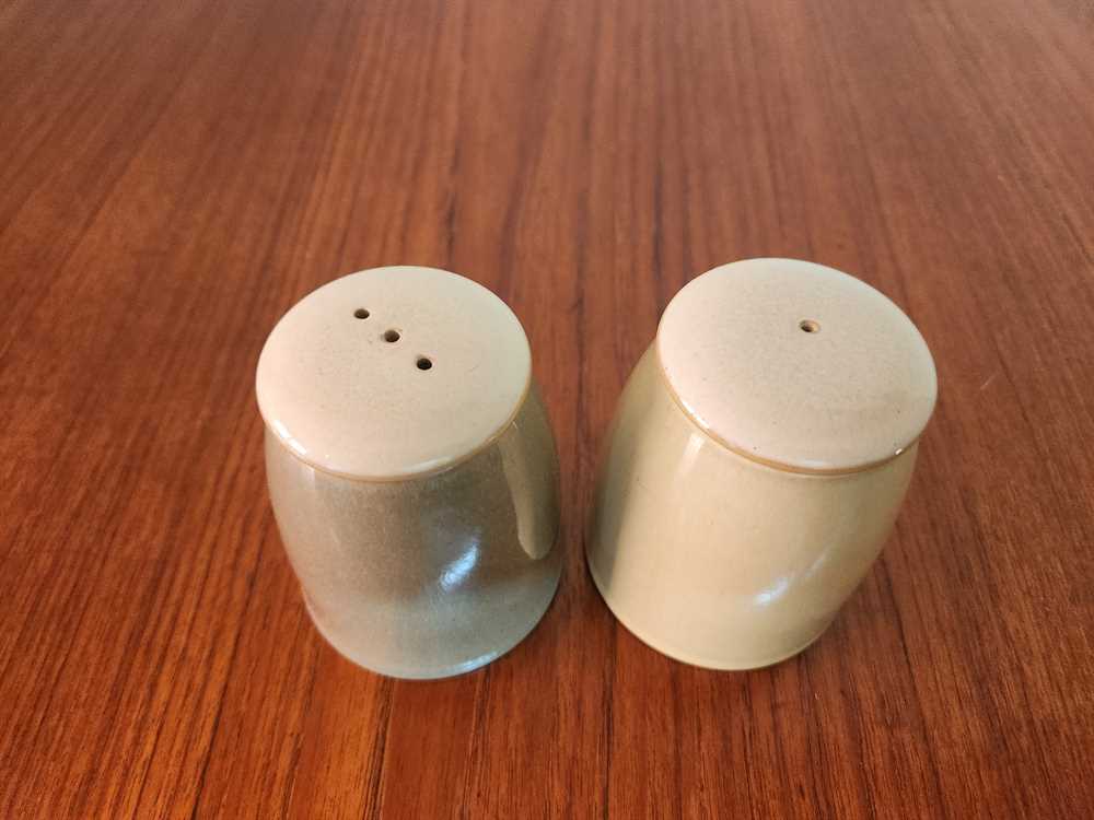 Denby Fire Salt and Pepper Set