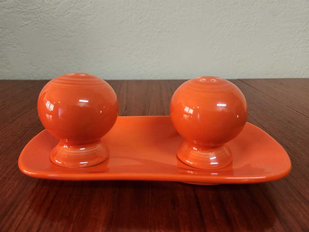 Fiestaware Salt and Pepper Shakers