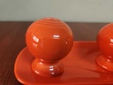 Fiestaware Salt and Pepper Shakers