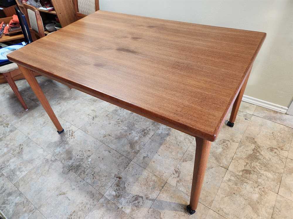 Ansager Mobler Denmark Teak Draw Leaf Table