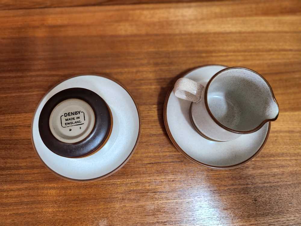 Denby Potter's Wheel Cream and Sugar Set