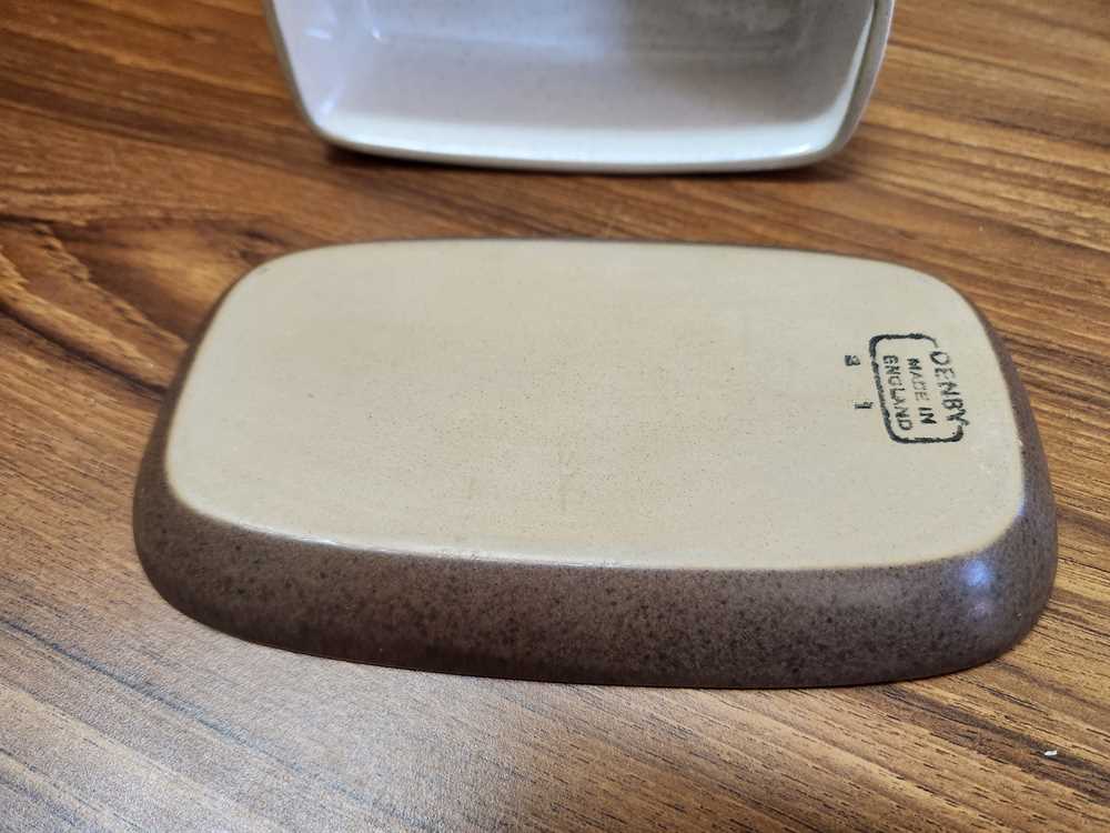 Denby Camelot Butter Dish