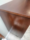 Vic Art Walnut 4 Drawer Tallboy Dresser