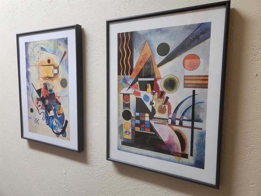 Wassily Kandinsky Framed Print "Yellow Red Blue" - 12" x 16"
