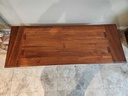 Solid Teak Surfboard Coffee Table