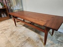 Solid Teak Surfboard Coffee Table
