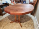 Nordic Furniture Teak Dining Table w/ 2 Leaves