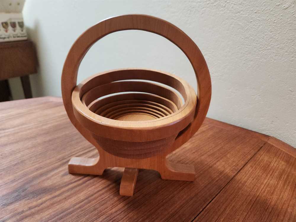 Teak Hanging Basket