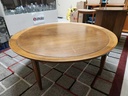 Deilcraft Round Walnut Coffee Table