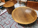 Deilcraft Round Walnut Coffee Table