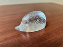 John Jenkins Small Glass Hedgehog Sculpture - Made in Czechoslovakia