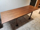 BRDR.  FURBO Teak Draw Leaf Dining Table